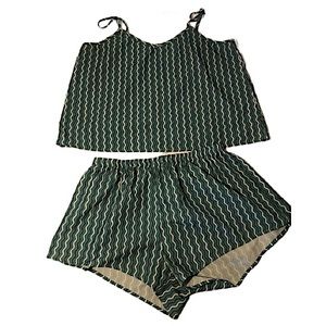 2 Piece Silk Pajama Set